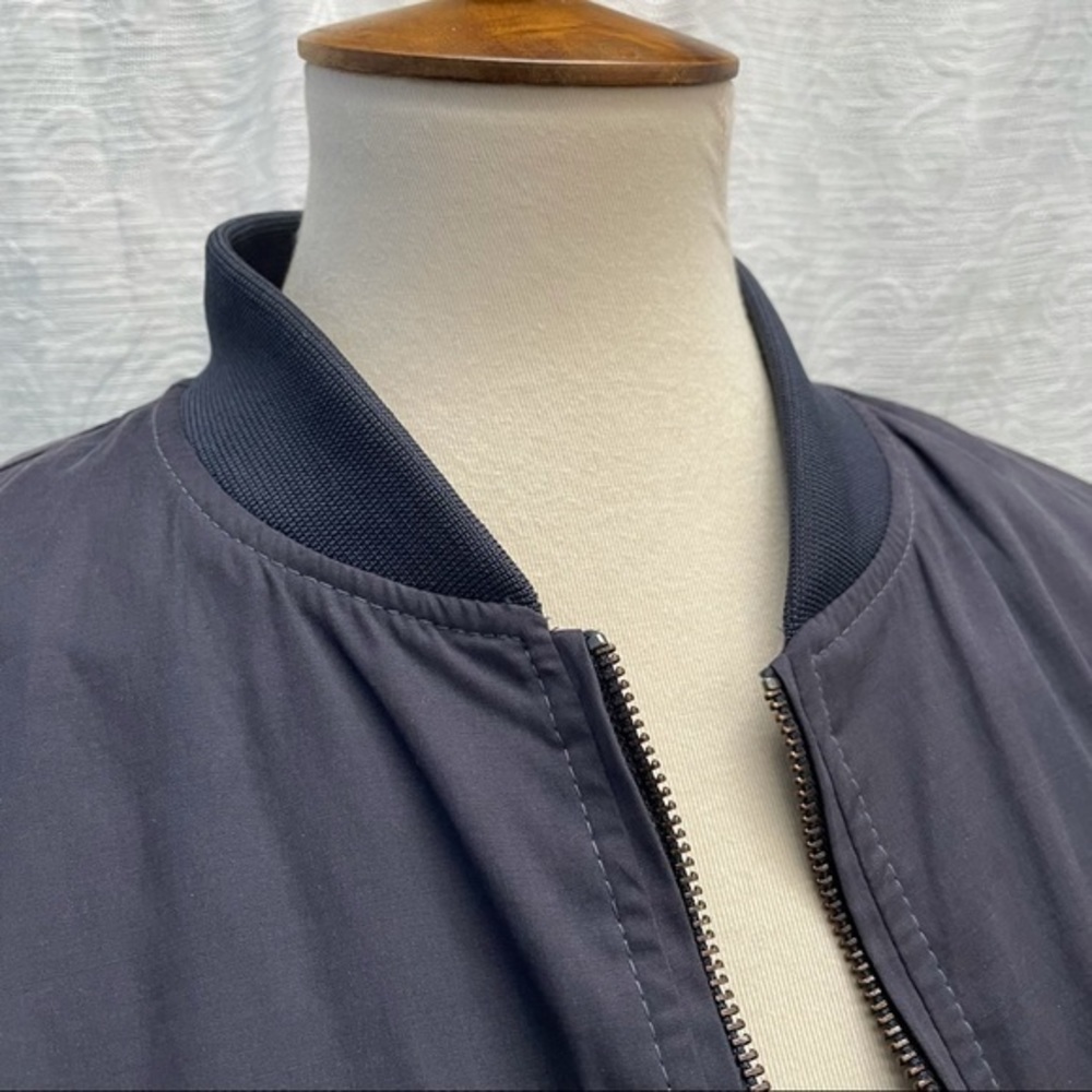 LOB Men’s Lightweight Bomber Jacket - Vegan - Picture 8 of 16